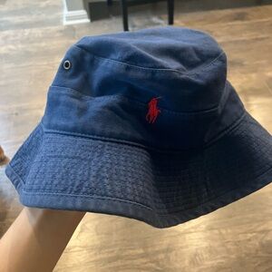 Polo by Ralph Lauren bucket blue hat perfect for summer